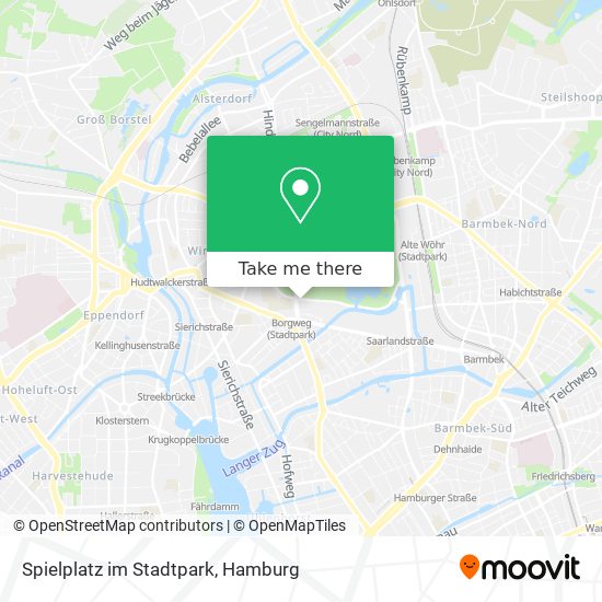Spielplatz im Stadtpark map