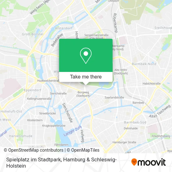 Карта Spielplatz im Stadtpark