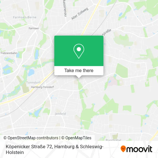 Карта Köpenicker Straße 72