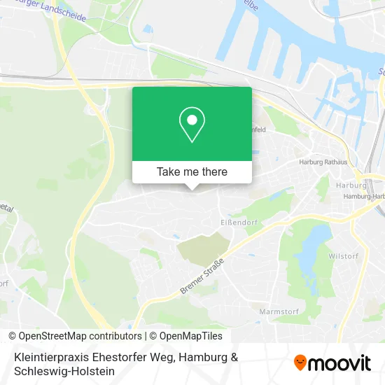 Карта Kleintierpraxis Ehestorfer Weg