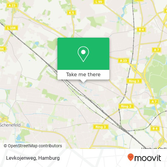 Карта Levkojenweg