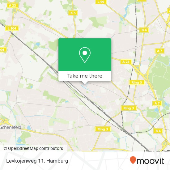 Карта Levkojenweg 11