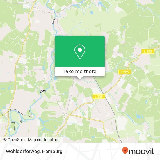Wohldorferweg map