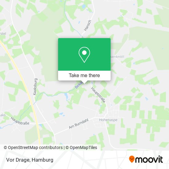 Vor Drage map