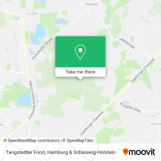 Карта Tangstedter Forst
