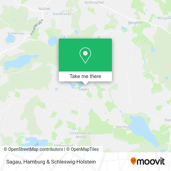 Карта Sagau