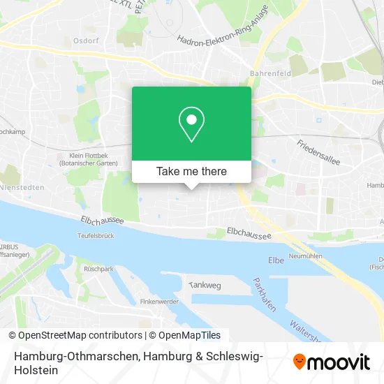 Карта Hamburg-Othmarschen