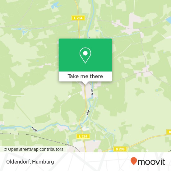 Карта Oldendorf