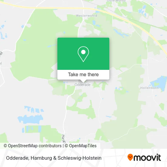 Карта Odderade