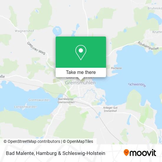 Карта Bad Malente