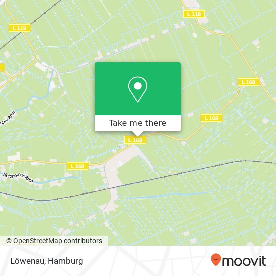 Löwenau map