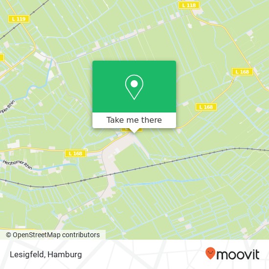 Lesigfeld map