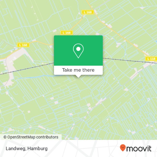 Landweg map