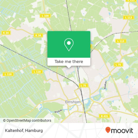 Kaltenhof map