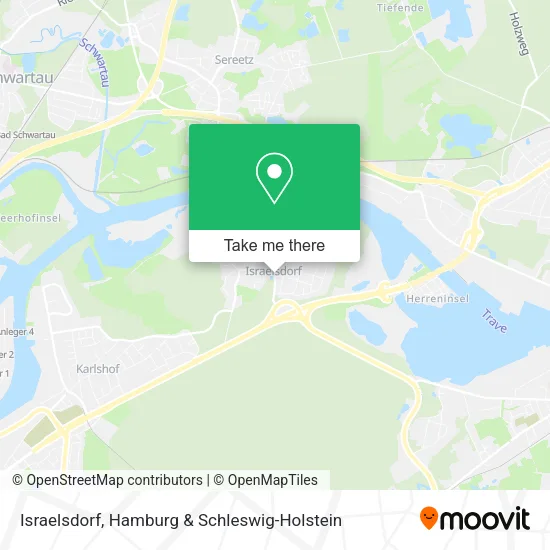 Карта Israelsdorf