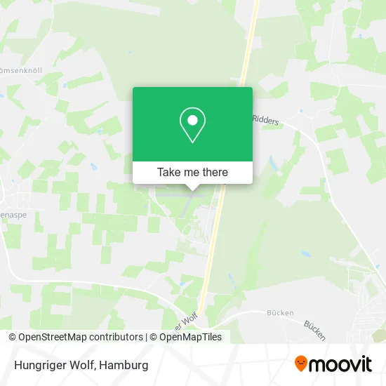 Карта Hungriger Wolf