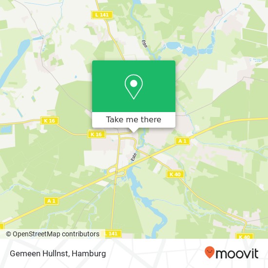 Gemeen Hullnst map