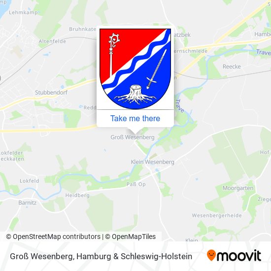 Groß Wesenberg map