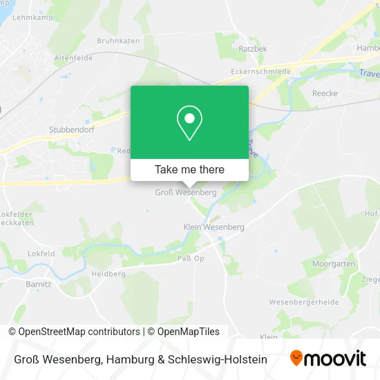 Карта Groß Wesenberg