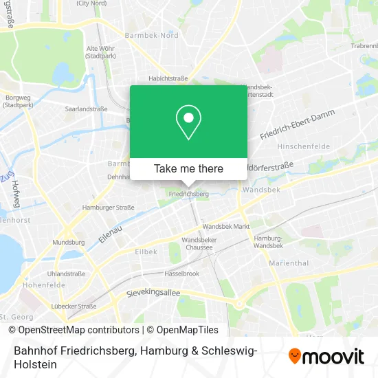 Карта Bahnhof Friedrichsberg