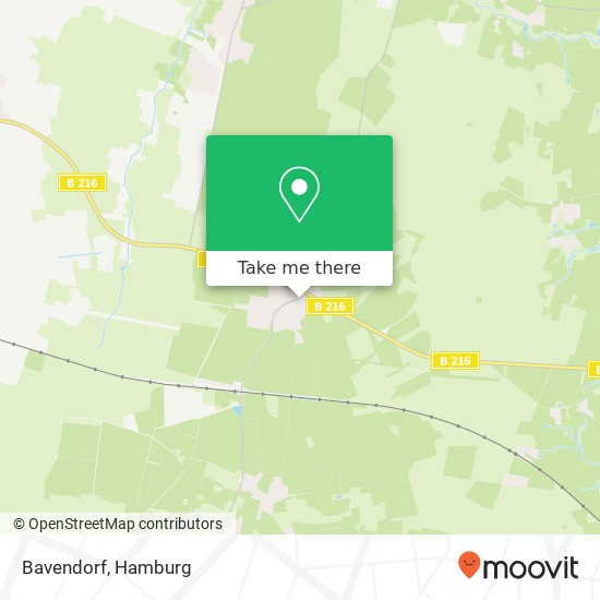 Bavendorf map