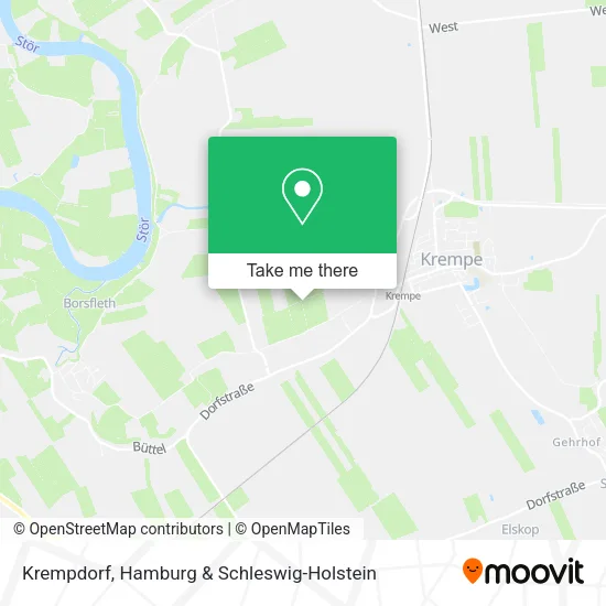 Krempdorf map