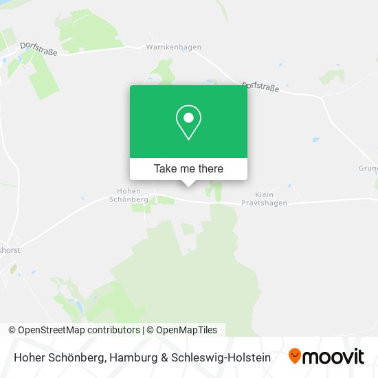 Hoher Schönberg map