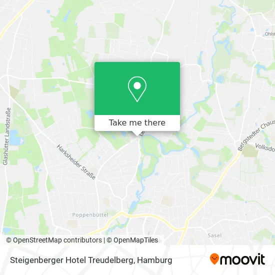 Карта Steigenberger Hotel Treudelberg