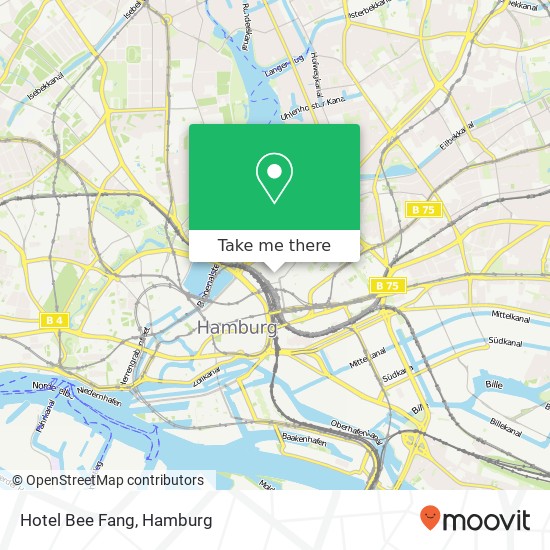 Hotel Bee Fang map