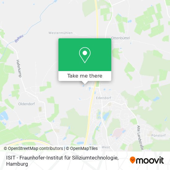 ISIT - Fraunhofer-Institut für Siliziumtechnologie map