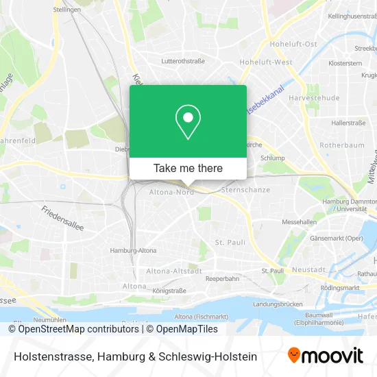 Holstenstrasse map