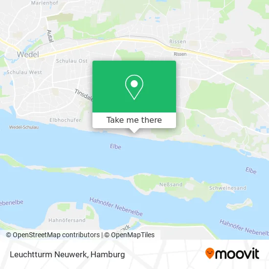 Карта Leuchtturm Neuwerk