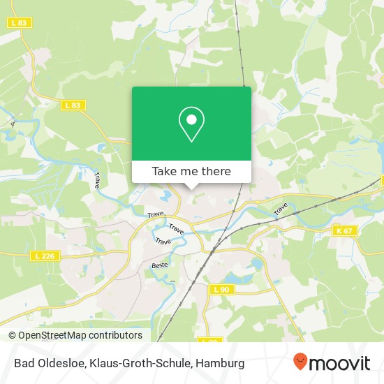 Bad Oldesloe, Klaus-Groth-Schule map