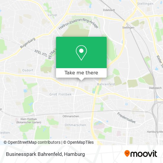 Businesspark Bahrenfeld map
