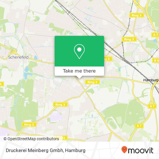 Druckerei Meinberg Gmbh map