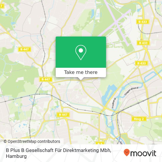 B Plus B Gesellschaft Für Direktmarketing Mbh map