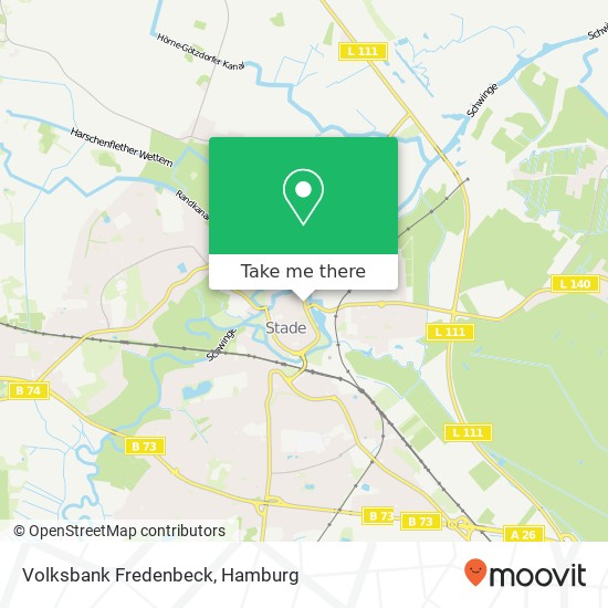 Карта Volksbank Fredenbeck