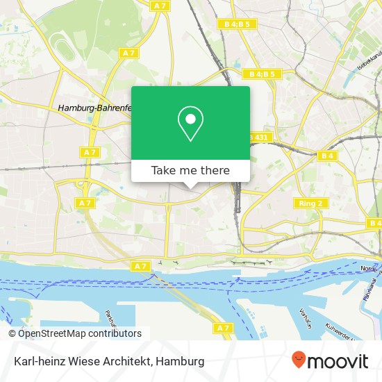 Karl-heinz Wiese Architekt map