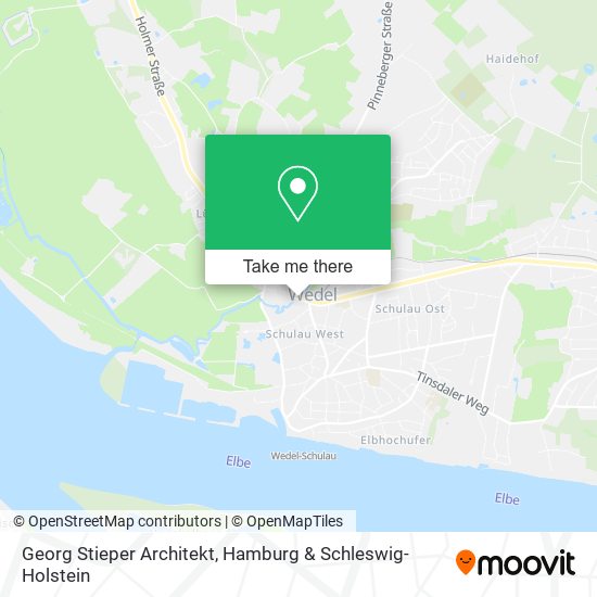 Georg Stieper Architekt map