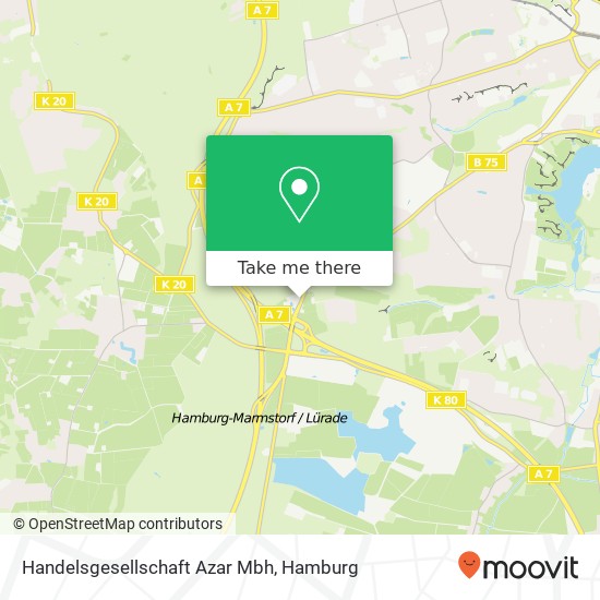 Handelsgesellschaft Azar Mbh map