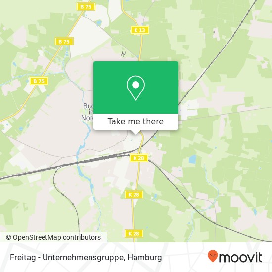 Freitag - Unternehmensgruppe map