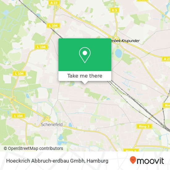 Карта Hoeckrich Abbruch-erdbau Gmbh