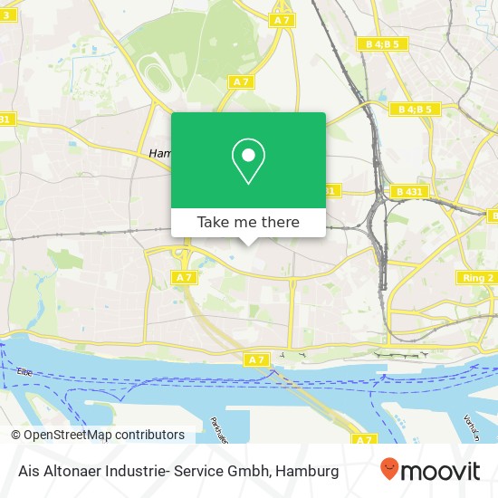 Ais Altonaer Industrie- Service Gmbh map