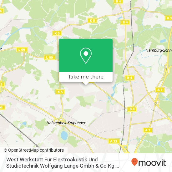 West Werkstatt Für Elektroakustik Und Studiotechnik Wolfgang Lange Gmbh & Co Kg map