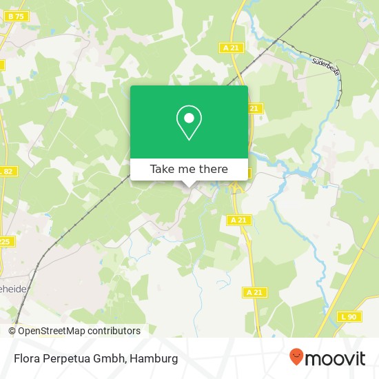 Flora Perpetua Gmbh map