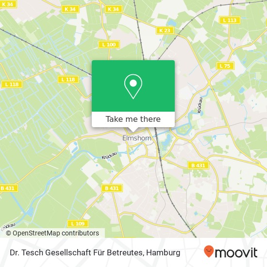 Dr. Tesch Gesellschaft Für Betreutes map