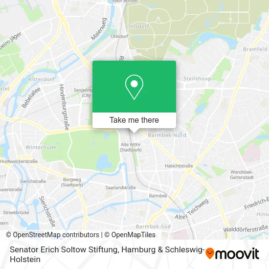 Senator Erich Soltow Stiftung map