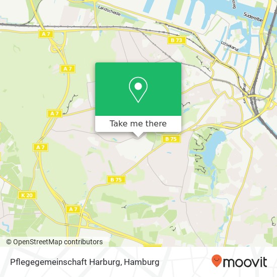 Pflegegemeinschaft Harburg map