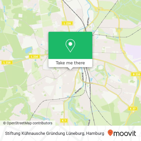 Stiftung Kühnausche Gründung Lüneburg map