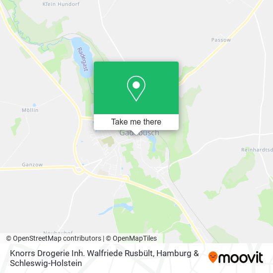 Knorrs Drogerie Inh. Walfriede Rusbült map